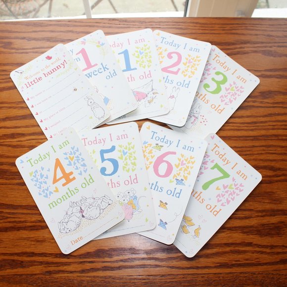 🍁5/$25🎃 Beatrix Potter Peter Rabbit Photo Opt Cards New - Picture 2 of 4